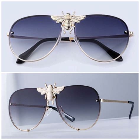 large bejeweled gucci sunglasses|Gucci bee sunglasses women's.